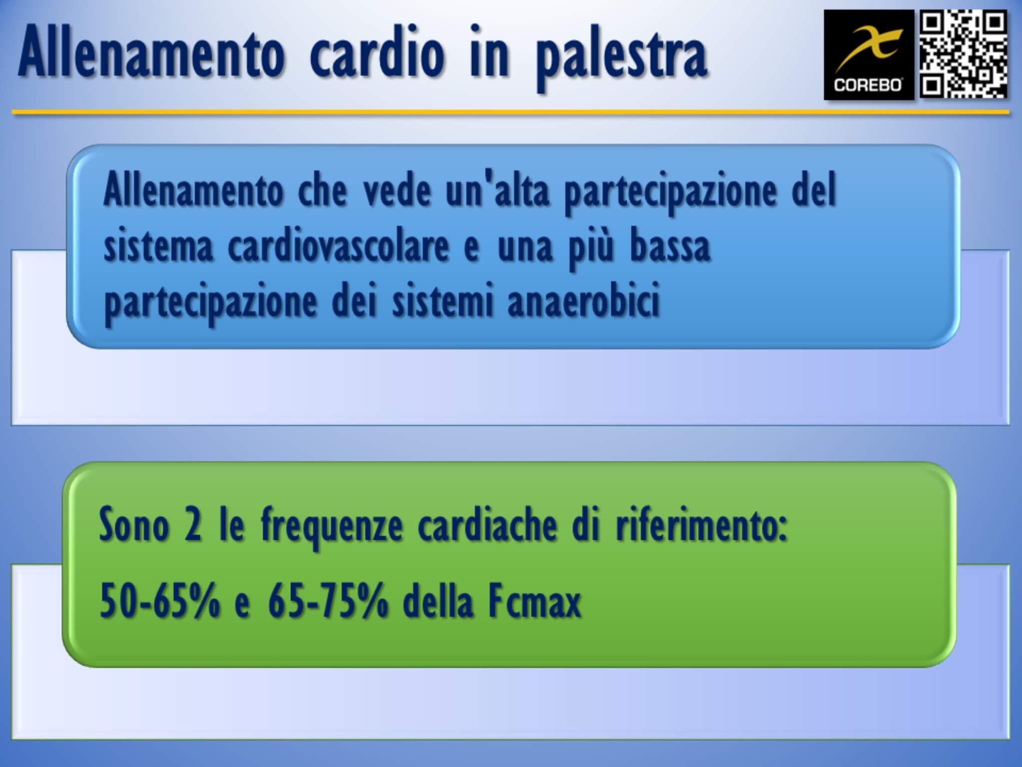 allenamento cardio in palestra