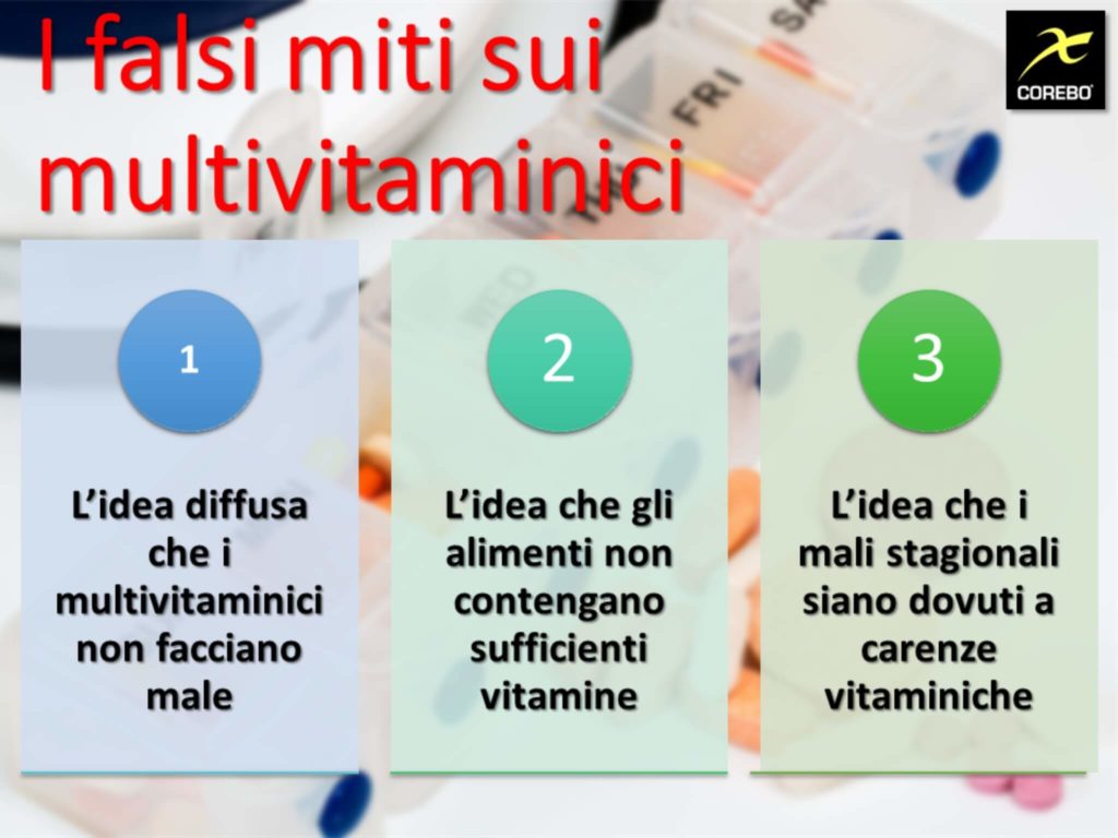 i multivitaminici sono davvero utili