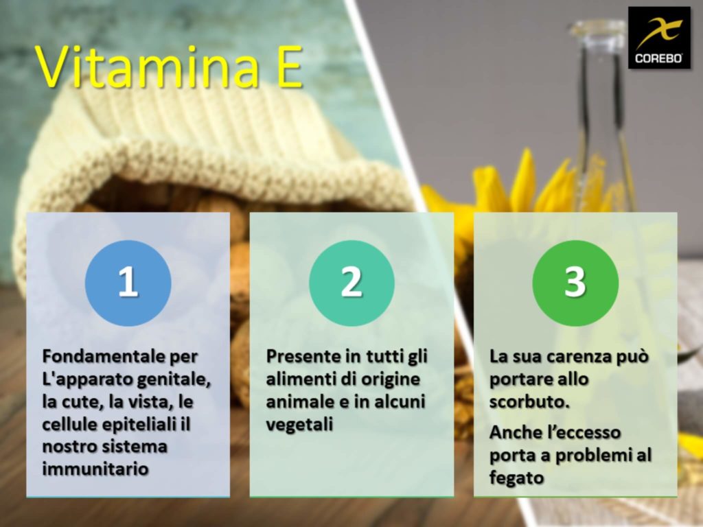 vitamine e alimentazione