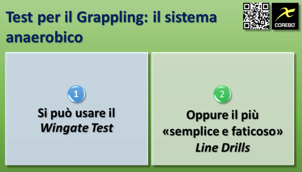 test per il grappling sport da combattimento