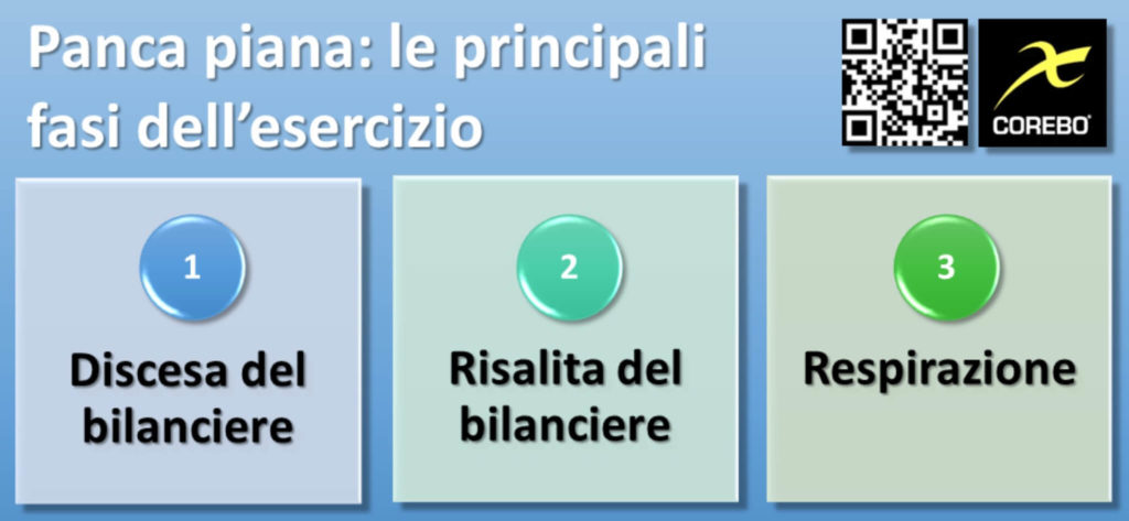 fasi nella panca piana esercizio