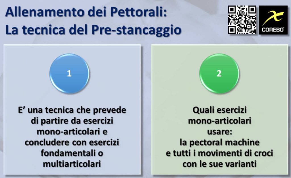 allenamento pettorali pre-stancaggio