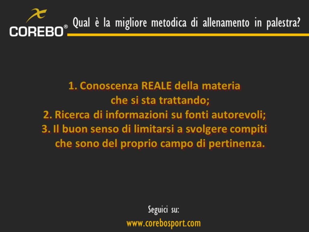 qual è la migliore metodica di allenamento in palestra