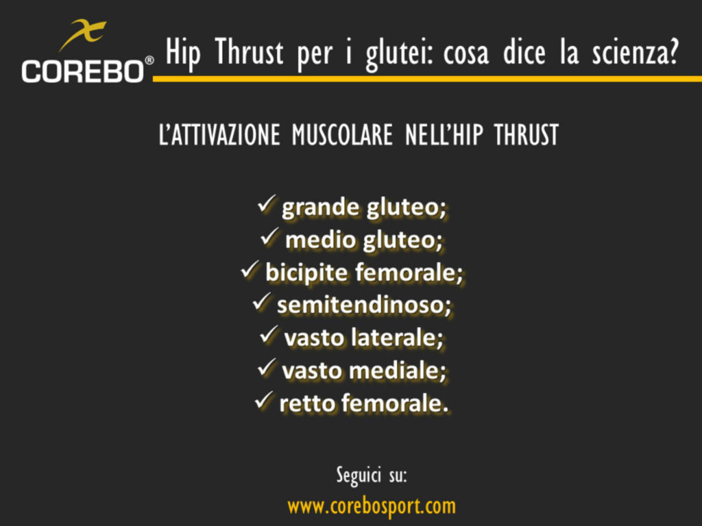 Hip Thrust per i Glutei efficacia