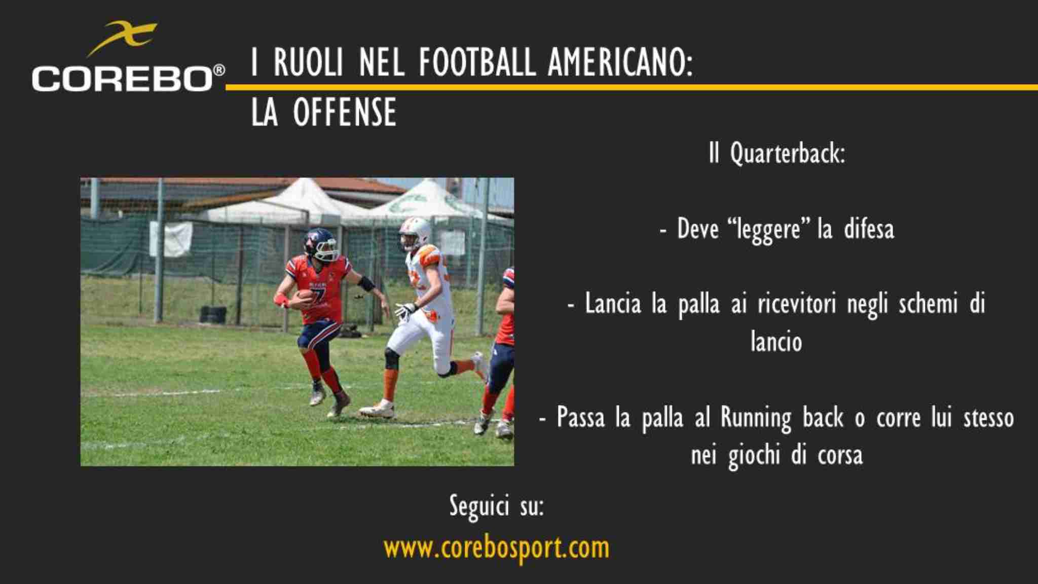 Il quarterback nel football americano