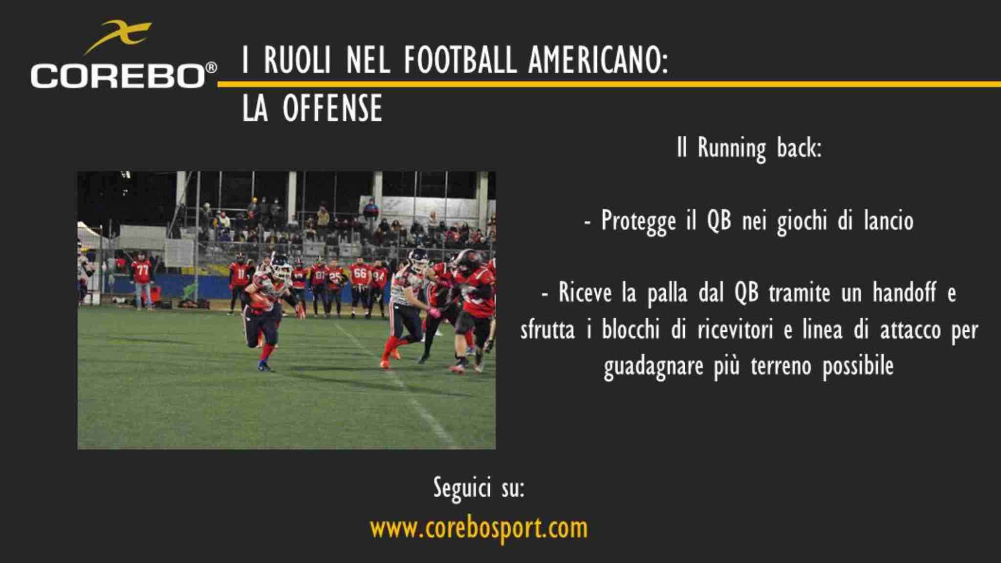 Il running back nel football americano