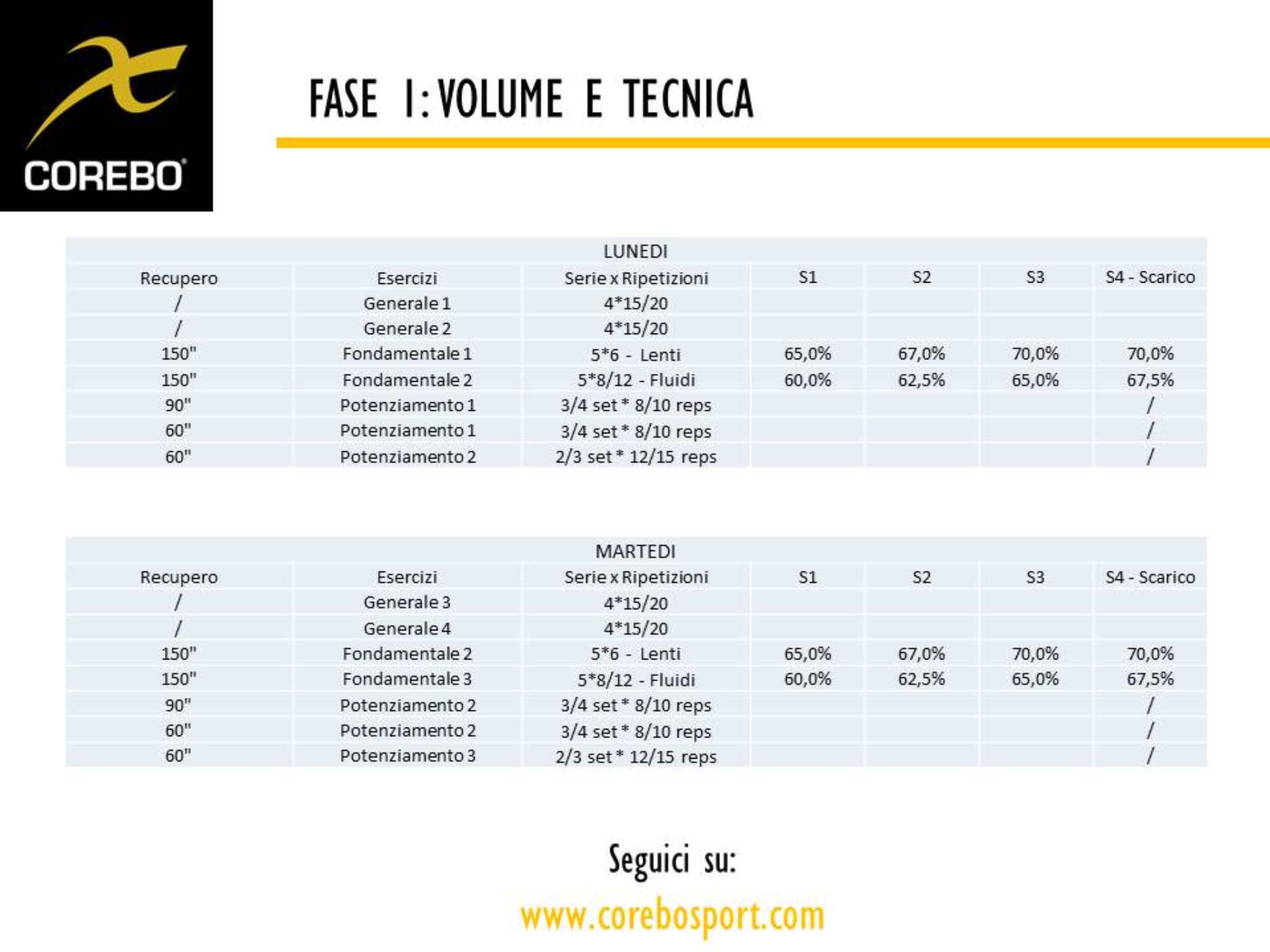 Scheda palestra forza