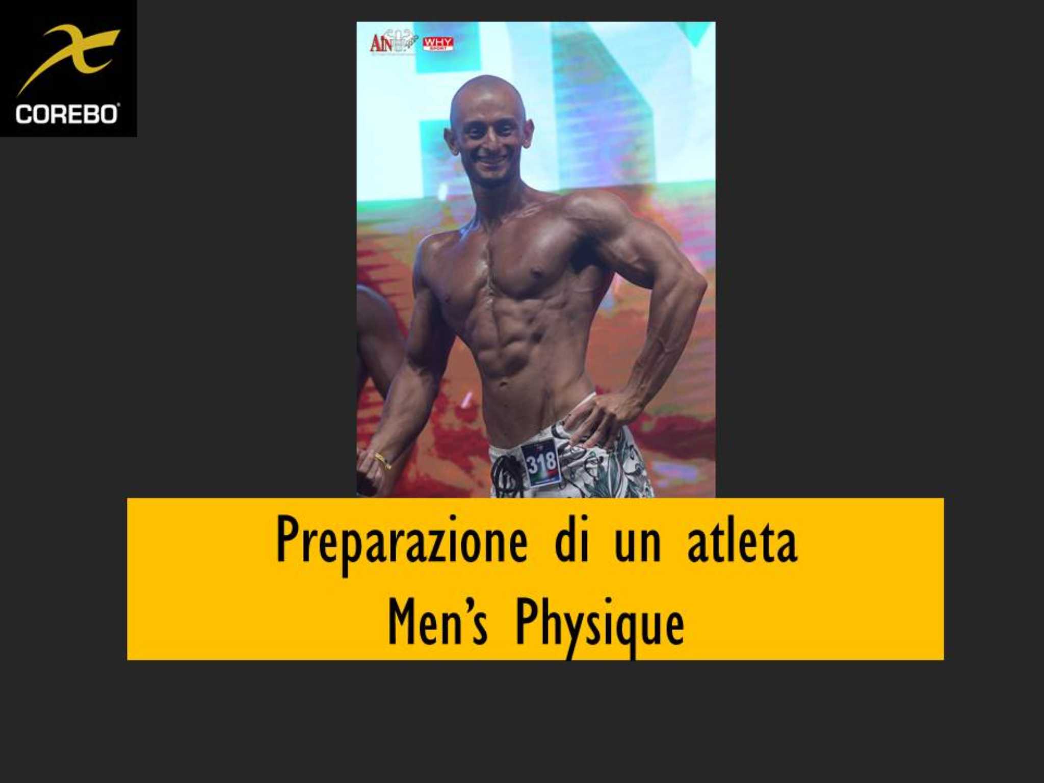 Preparazione di un atleta men's physique