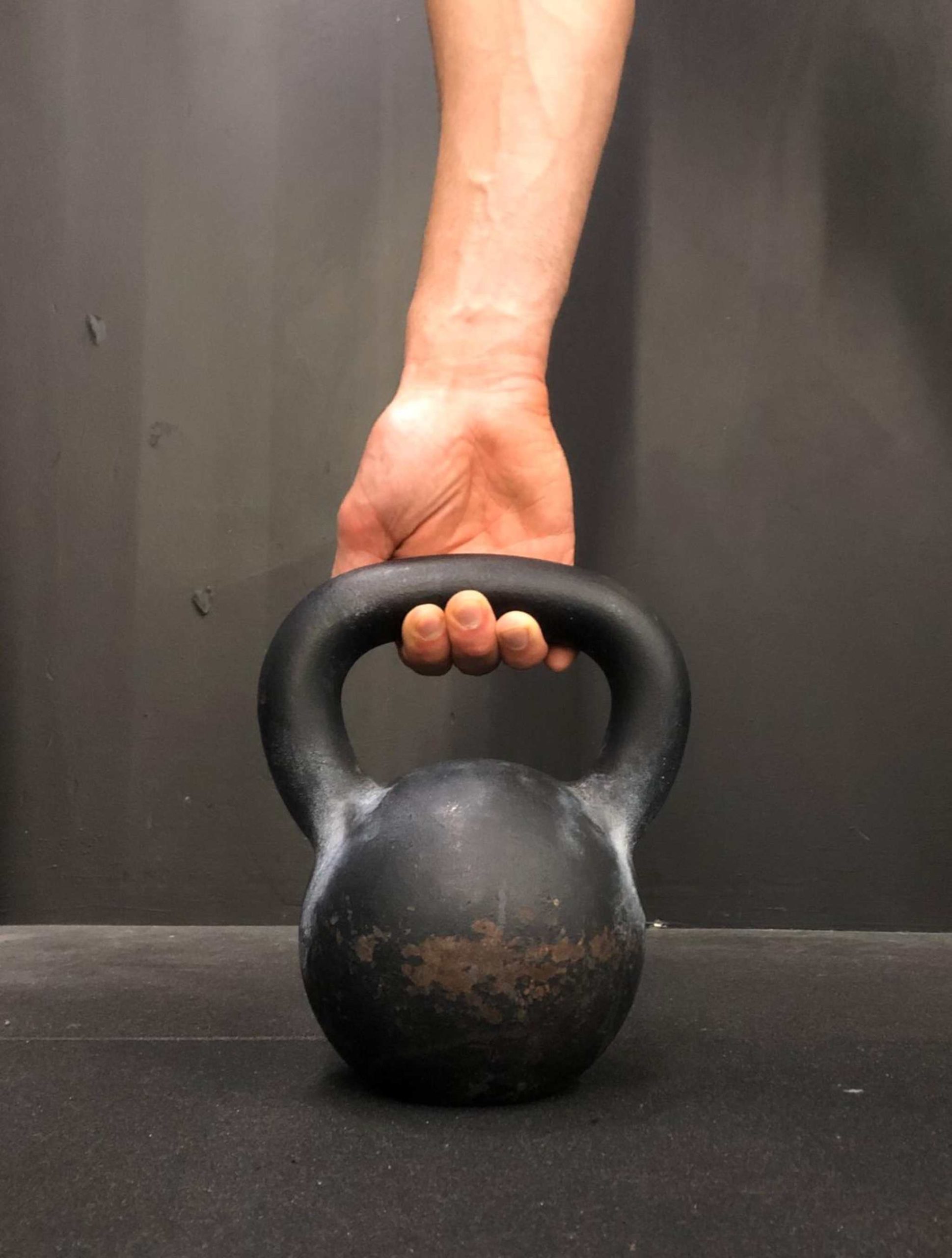 Presa kettlebell sbagliata